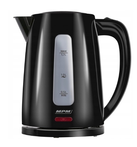 MPM veekeetja Cordless MCZ-112black 1,7L, 2200W