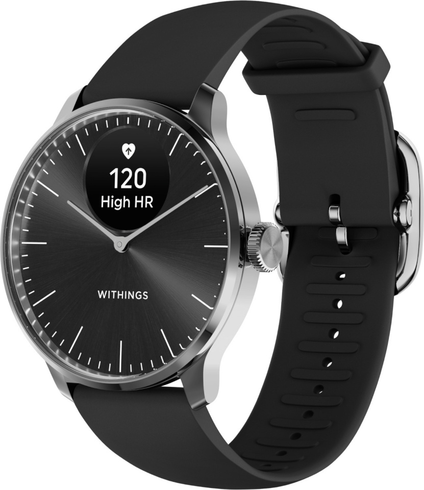 Withings nutikell Scanwatch Light, 37 mm, must