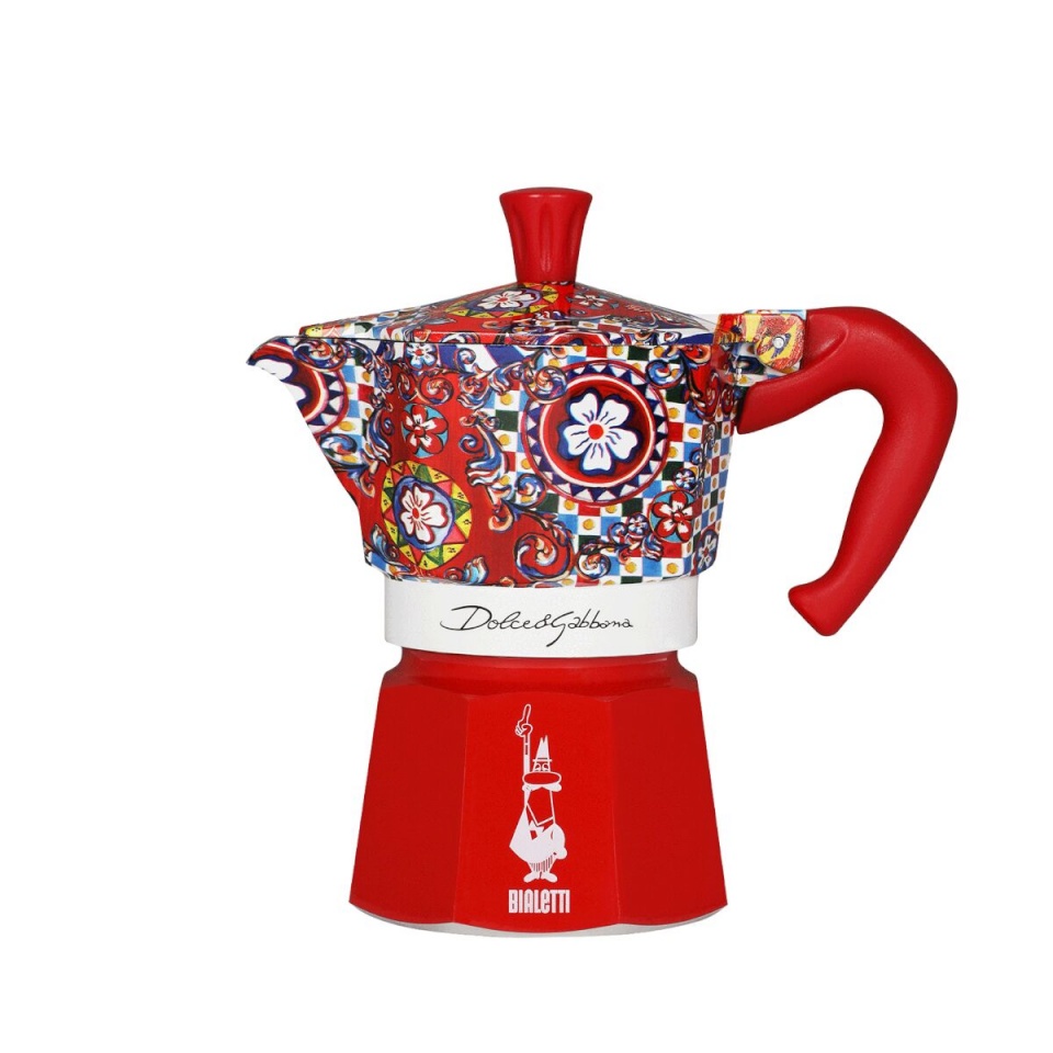 Bialetti Itaalia Kohvikann MOKA EXPRESS Dolce & Gabanna 3T Alumiinium Bakeliit 3 tassi