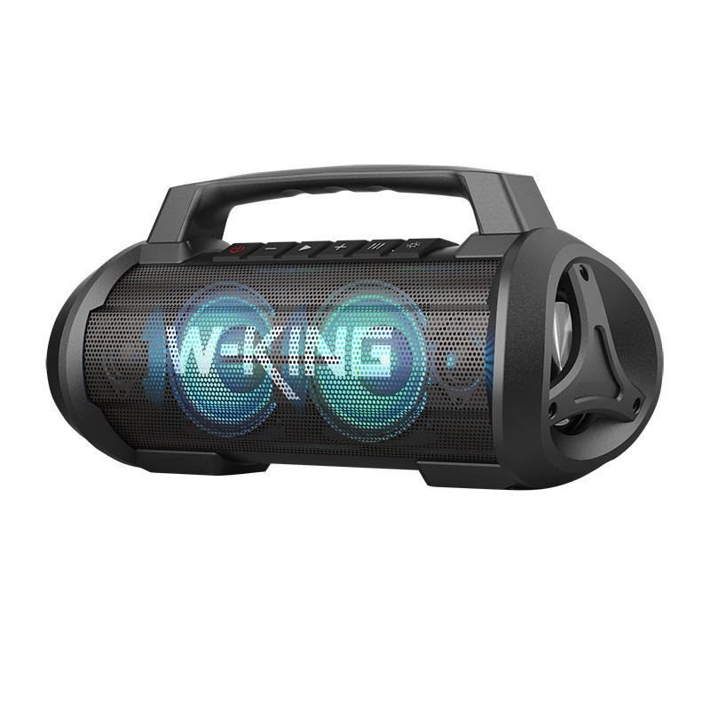 W-king kaasaskantav kõlar Bluetooth Wireless Speaker D10 70W must