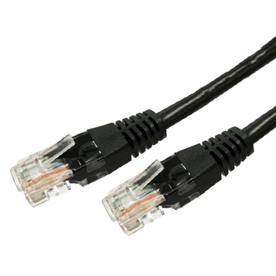 Tb võrgukaabel Cable Patchcord cat.6 RJ45 UTP 7,5m. must