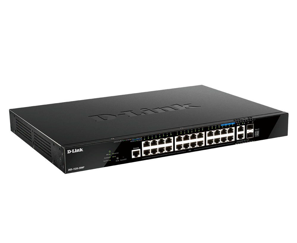 D-link 28-p Smart Managed Poe+ Switch