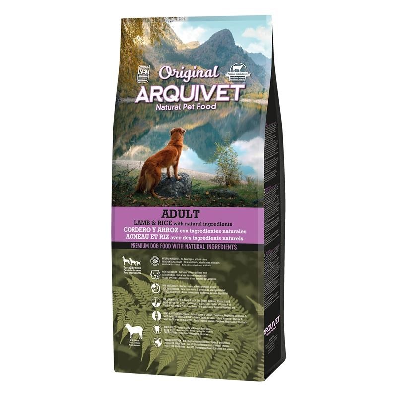 Arquivet kuivtoit koerale Original Adult Lamb with Rice, 12kg