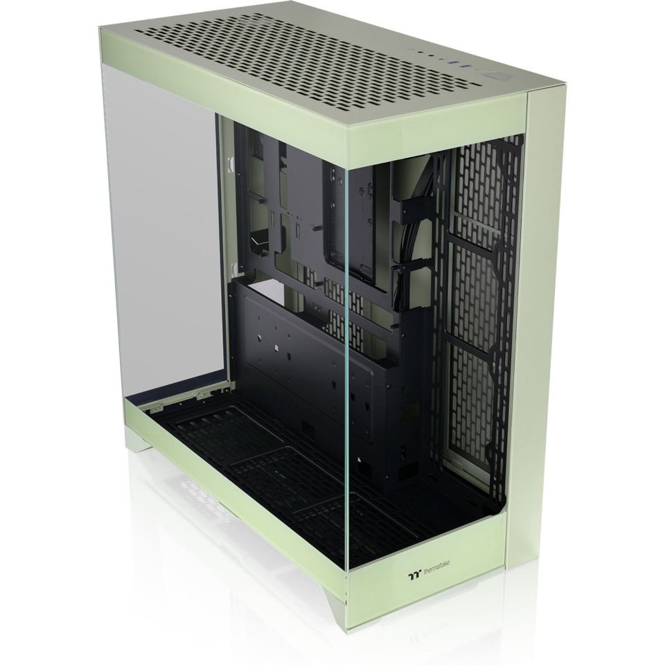 Thermaltake korpus CTE E550 TG (hellgrün, Tempered Glass x 3)