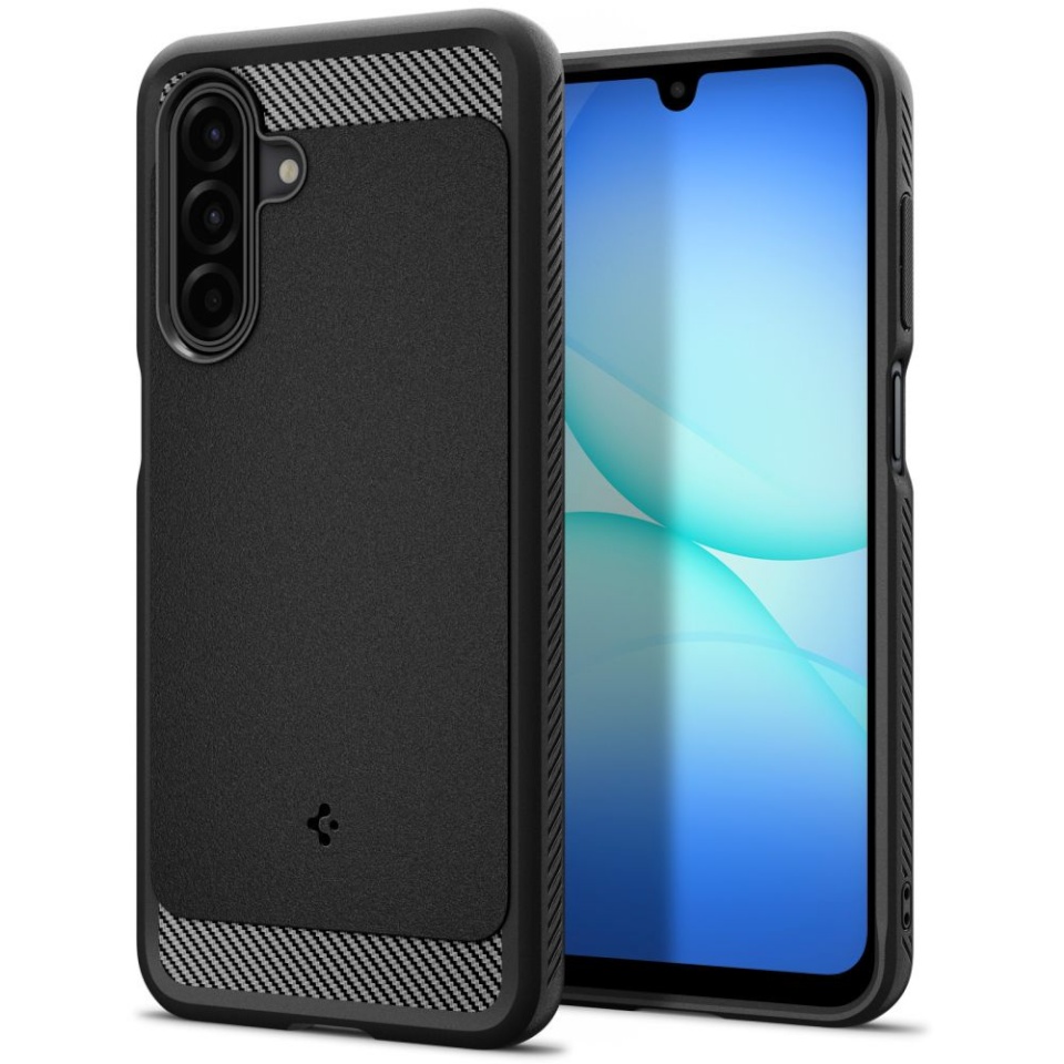 Spigen kaitsekest RUGGED ARMOR GALAXY A17 4G / 5G MATTE BLACK, must