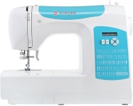 Singer õmblusmasin C5205-TQ Number of stitches 80, Number of buttonholes 1, valge/Turquoise