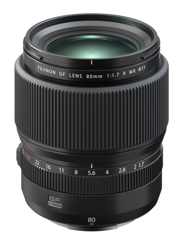 Fujifilm objektiiv GF 1.7 80mm R WR