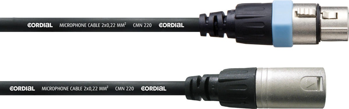 Cordial mikrofonikaabel Fair Line XLR -> XLR 0,5 m