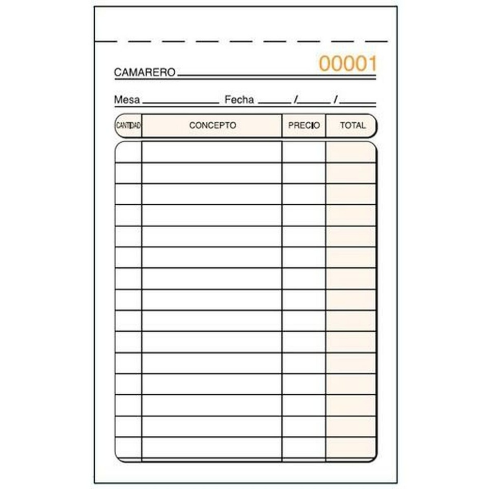 N/A Arve tšekiraamat 9x14cm 10tk