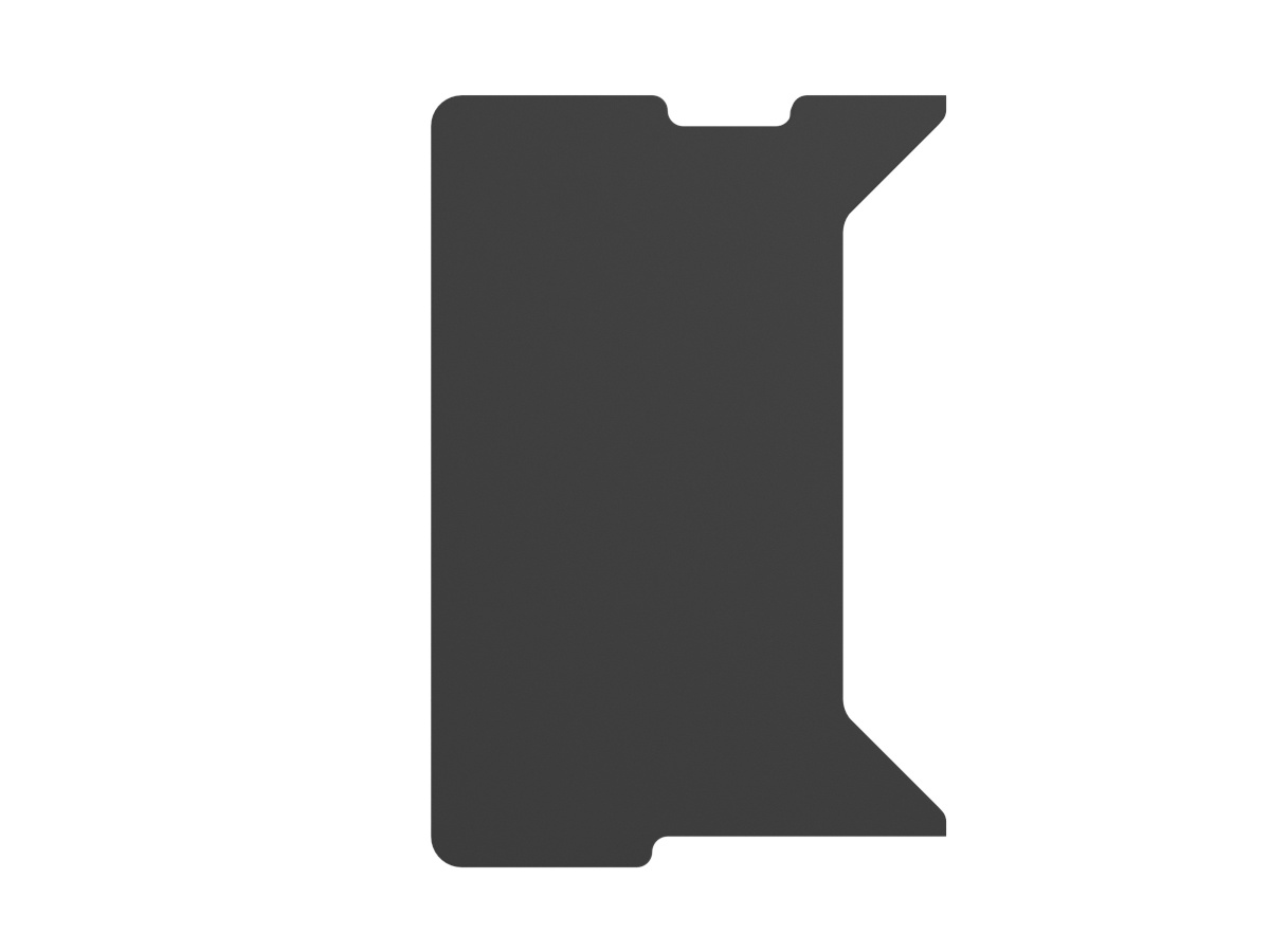 Genesis | Holm Modular Side Desk Top Left 50cm | NDS-2280 | Anthracite must