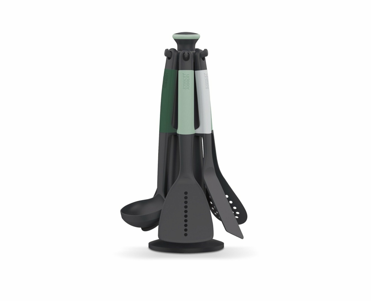 Joseph Joseph köögitarvikud 10540 Elevate 6 Piece Utensil Set, must