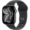 Apple Watch Series 11 42mm GPS + Cellular, S/M, Jet Black Aluminium, must 