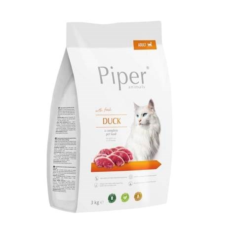 Dolina Noteci kuivtoit kassile Piper Animals with Duck, 3kg