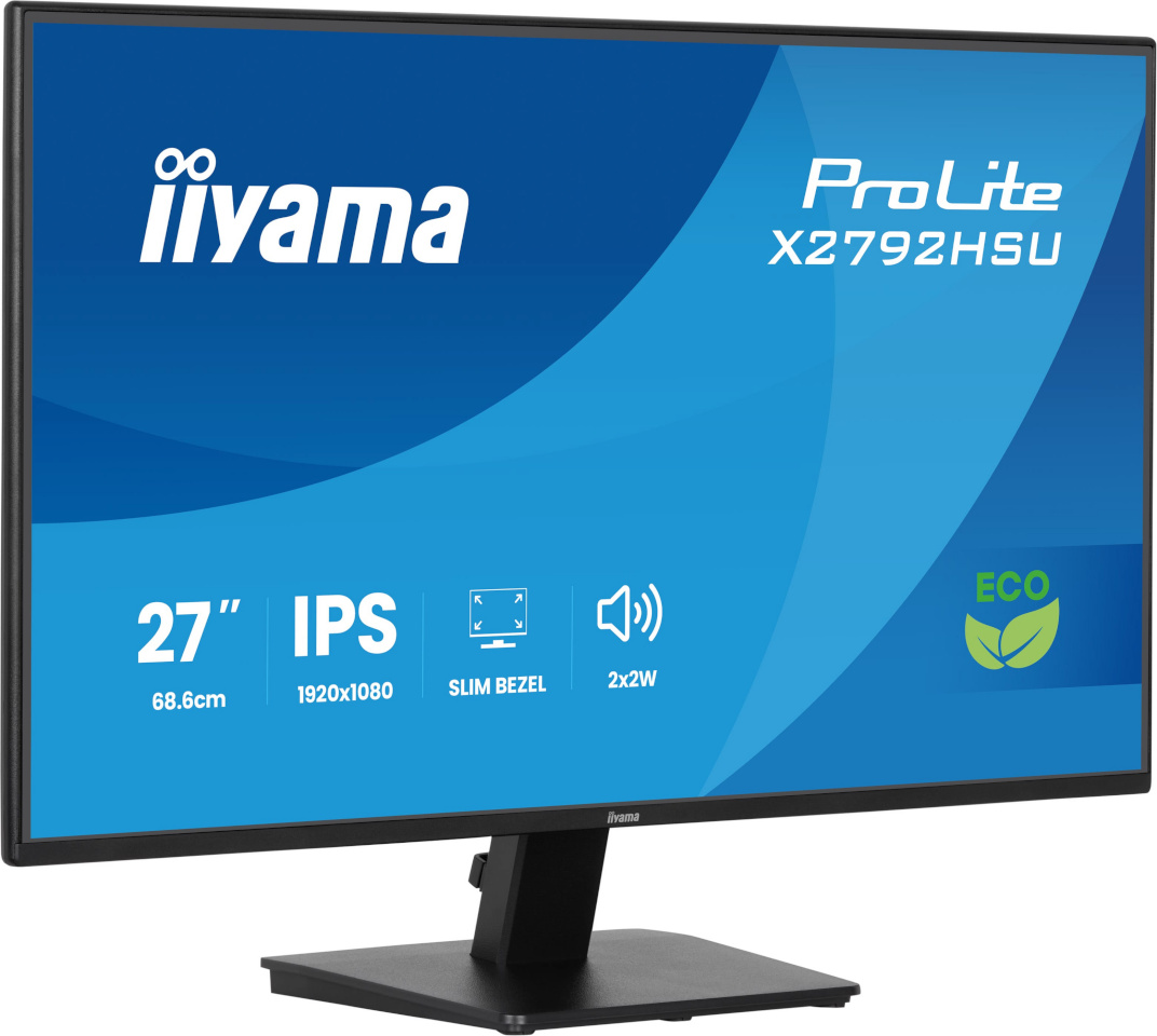 iiyama monitor 68.6cm (27") X2792HSU-B1 16:9 HDMI+DP+2xUSB IPS
