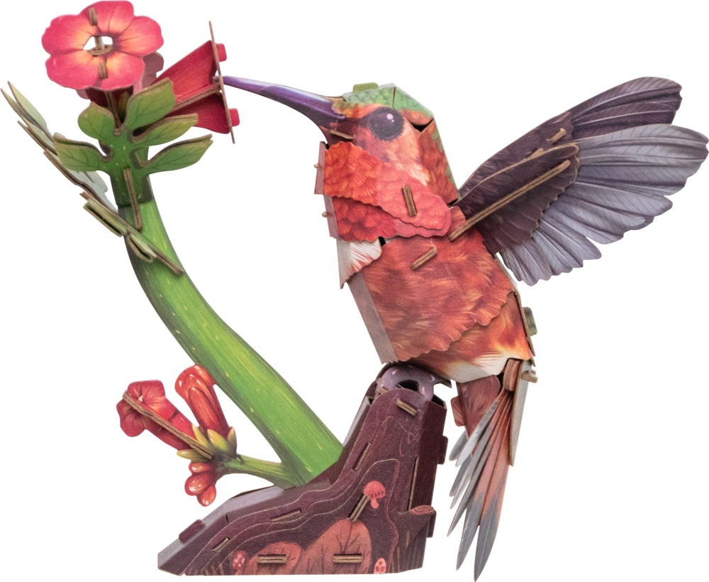 MAKEBUG 3D paberist pusle Koolibri, MB-D-0058