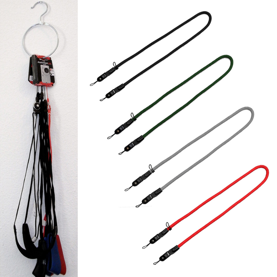 anTON photoSTRAP Click süsteemi pakett: 8 rihma, igaüks 100 cm pikk + 1 dekoratiivne rõngaskonks