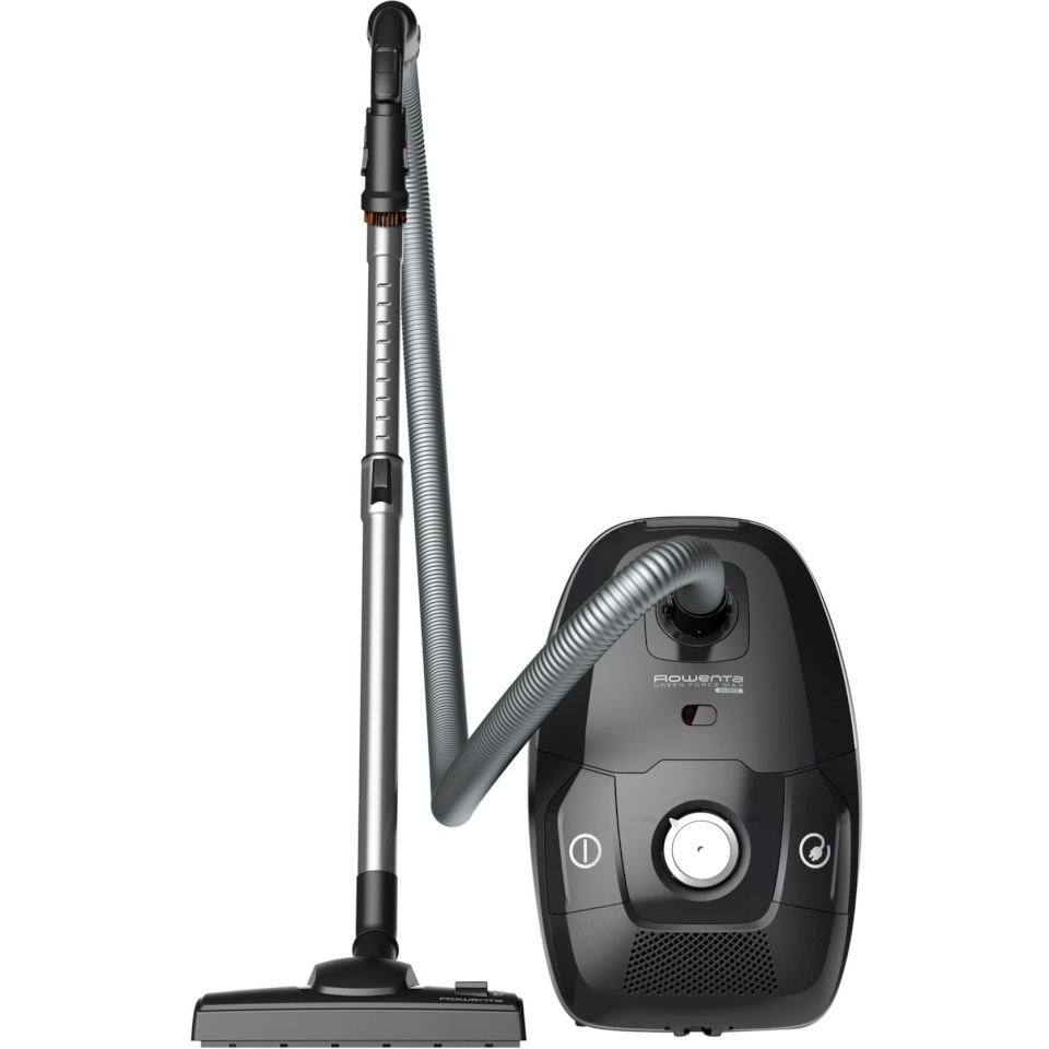 Rowenta tolmuimeja Green Force Max Silence RO6136 Canister Vacuum Cleaner, must