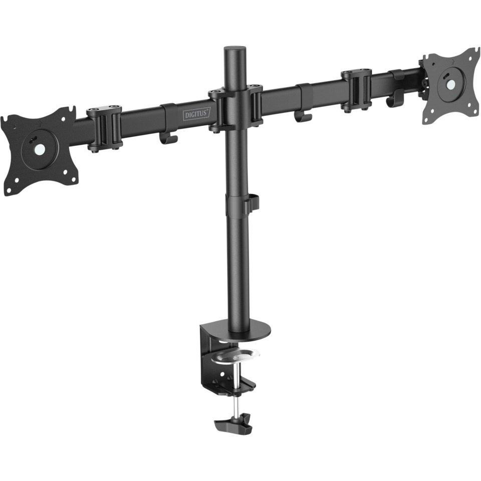 DIGITUS monitori kinnitus Universal Dual Monitor Stand with clamp mount