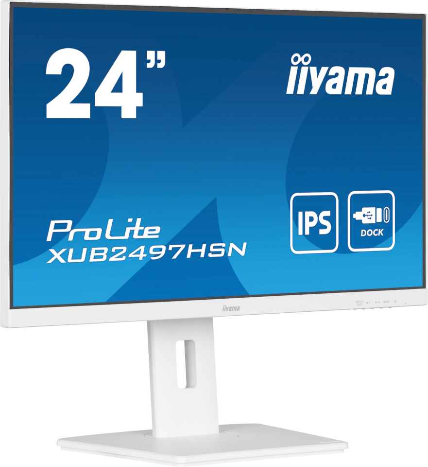 iiyama monitor 60.5cm (23.8") XUB2497HSN-W1 16:9 HDMI+DP+USB-C IPS