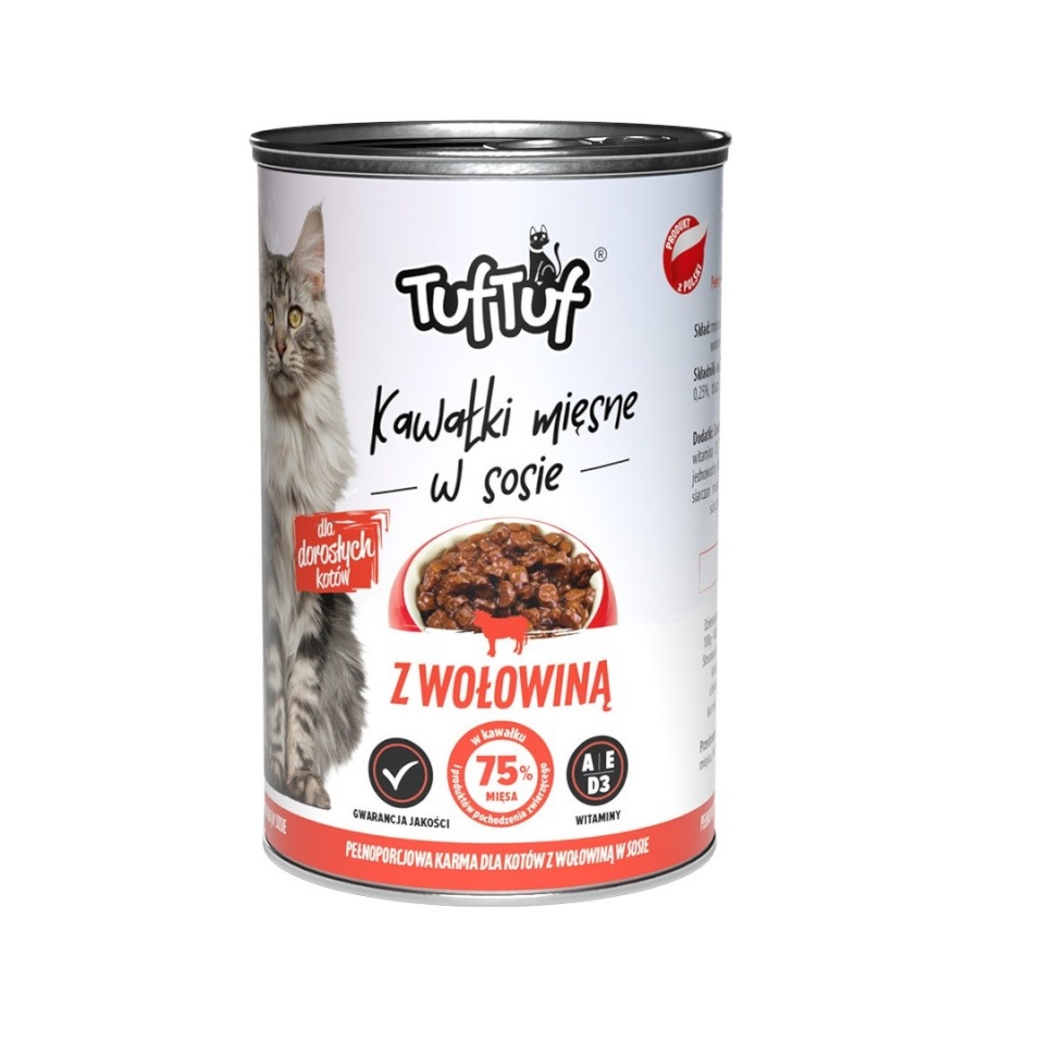 Tuftuf kassitoit Pieces of Meat in Sauce with Beef, 415g