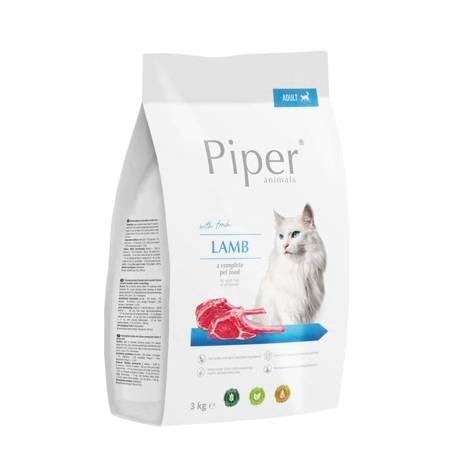 Dolina Noteci kuivtoit kassile Piper Animals with Lamb, 3kg