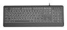 Gembird klaviatuur Multimedia USB Cyrill must Kb-uml-04-cyrl