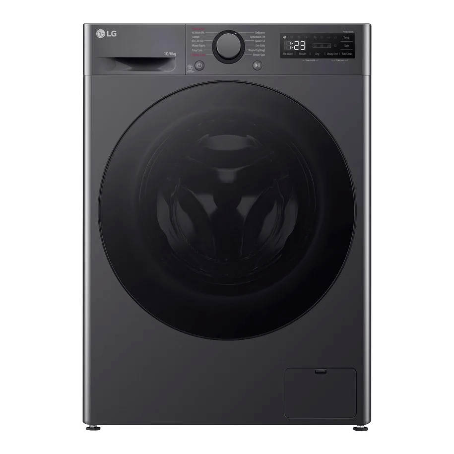 LG kuivatiga pesumasin F4DR510S2M Washer with Steam Dryer 10/6kg, 1400 p/min, must