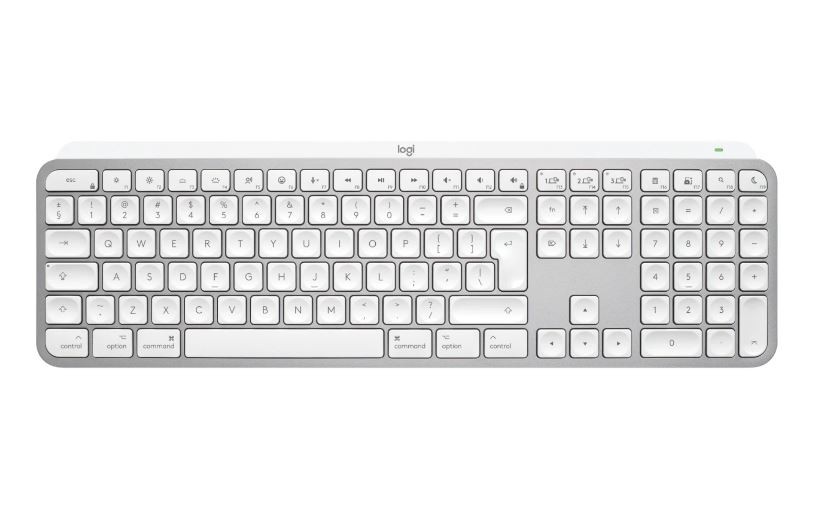 Logitech klaviatuur Wireless MX Keys S for Mac Pale hall US 920-011638