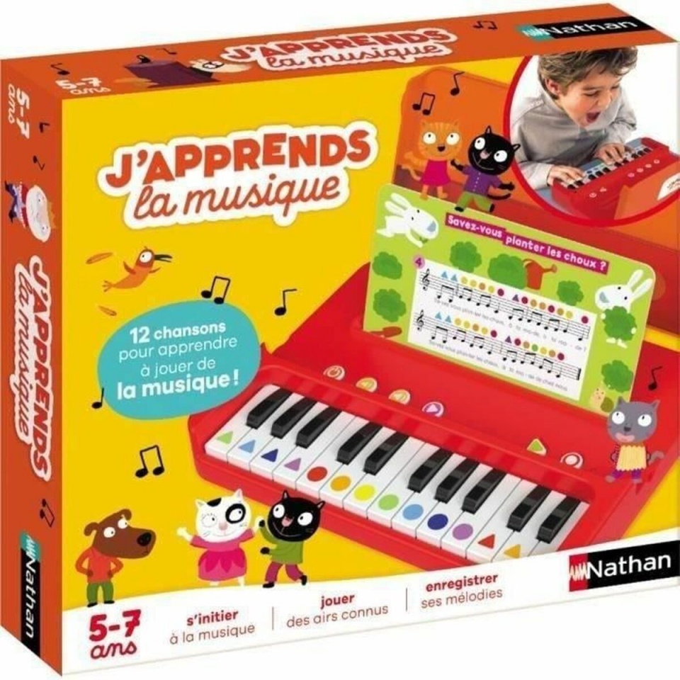 Nathan lauamäng J'apprends la musique