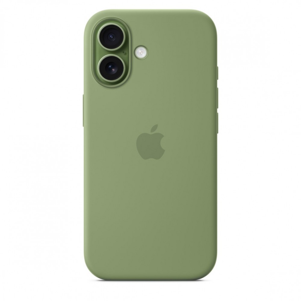 Apple kaitsekest iPhone 17 Silicone Case with MagSafe - Light Moss