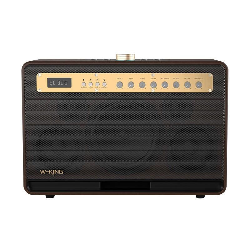 W-king kaasaskantav kõlar Wireless Speaker K6L 120W pruun