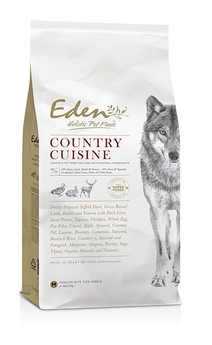 Eden kuivtoit koerale Country Cuisine Medium - Dry Dog Food- 2kg