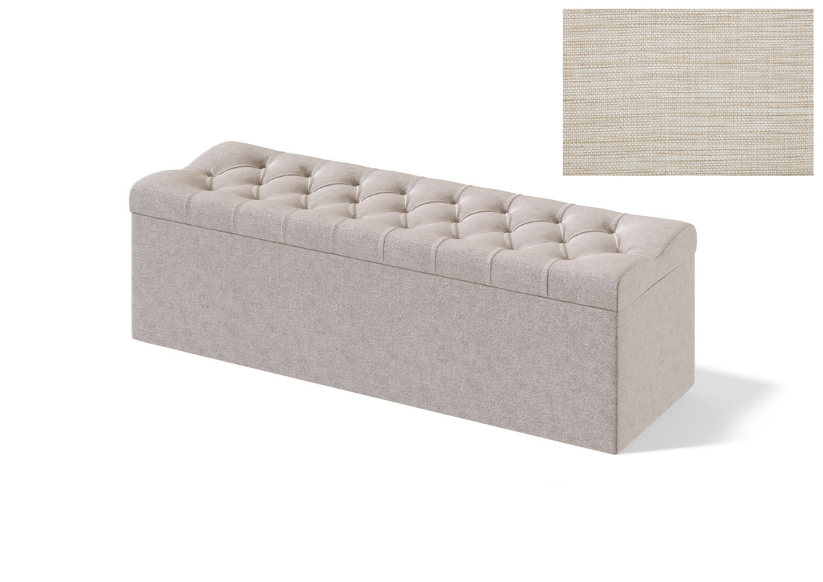 Sleepwell jalutsikast kontinentaalvoodile RED/BLACK SOLHALL, 150x47x50cm, MANGO helebeež