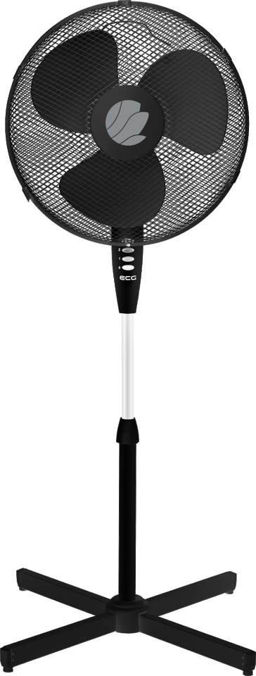 ECG põrandaventilaator FS40A, 40cm, must