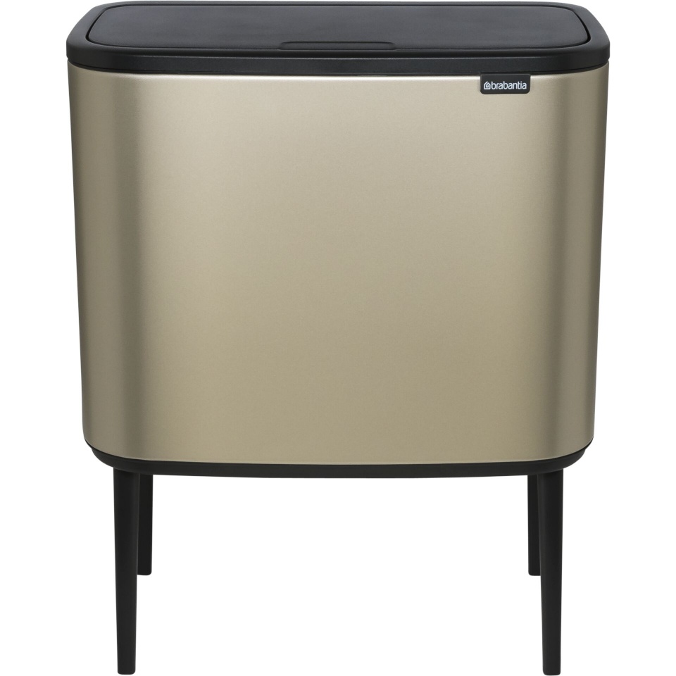 Brabantia prügikast Bo Touch Bin 11+23L Metallic Gold, kuldne