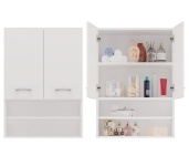 Top E Shop vannitoakapp POLA MINI DK BIEL bathroom storage cabinet valge