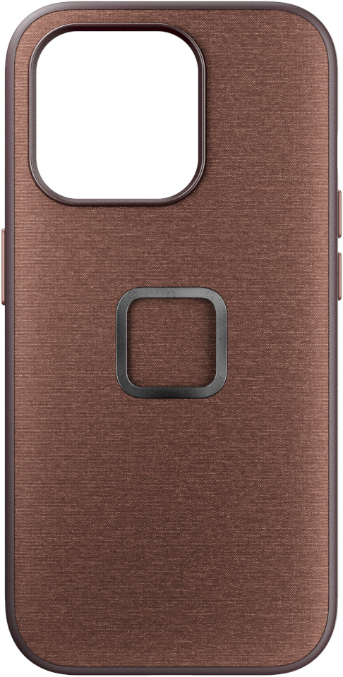 Peak Design kaitseümbris Apple iPhone 15 Pro Mobile Everyday Fabric Case, redwood