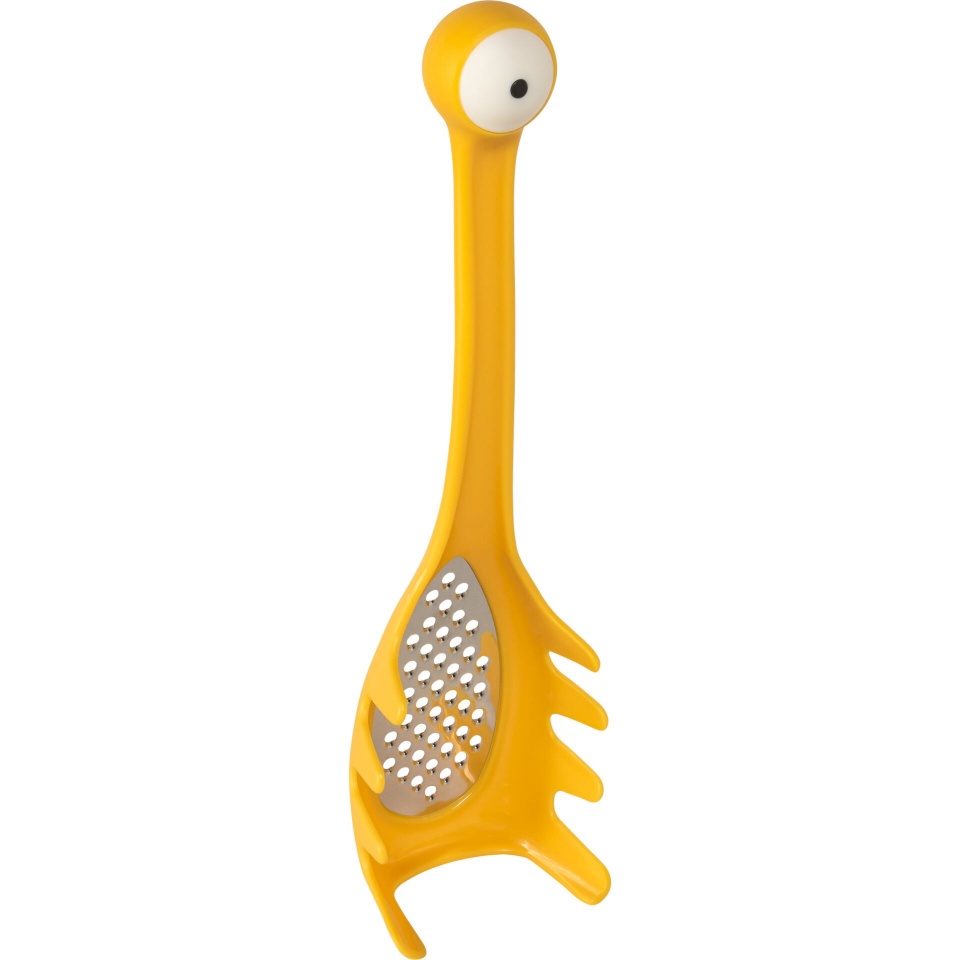 OTOTO kulp Multi Monster Pasta Spoon & Grater, kollane