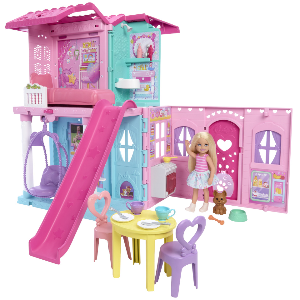 Mattel Barbie aufklappbares Chelsea Pop-Up-Haus