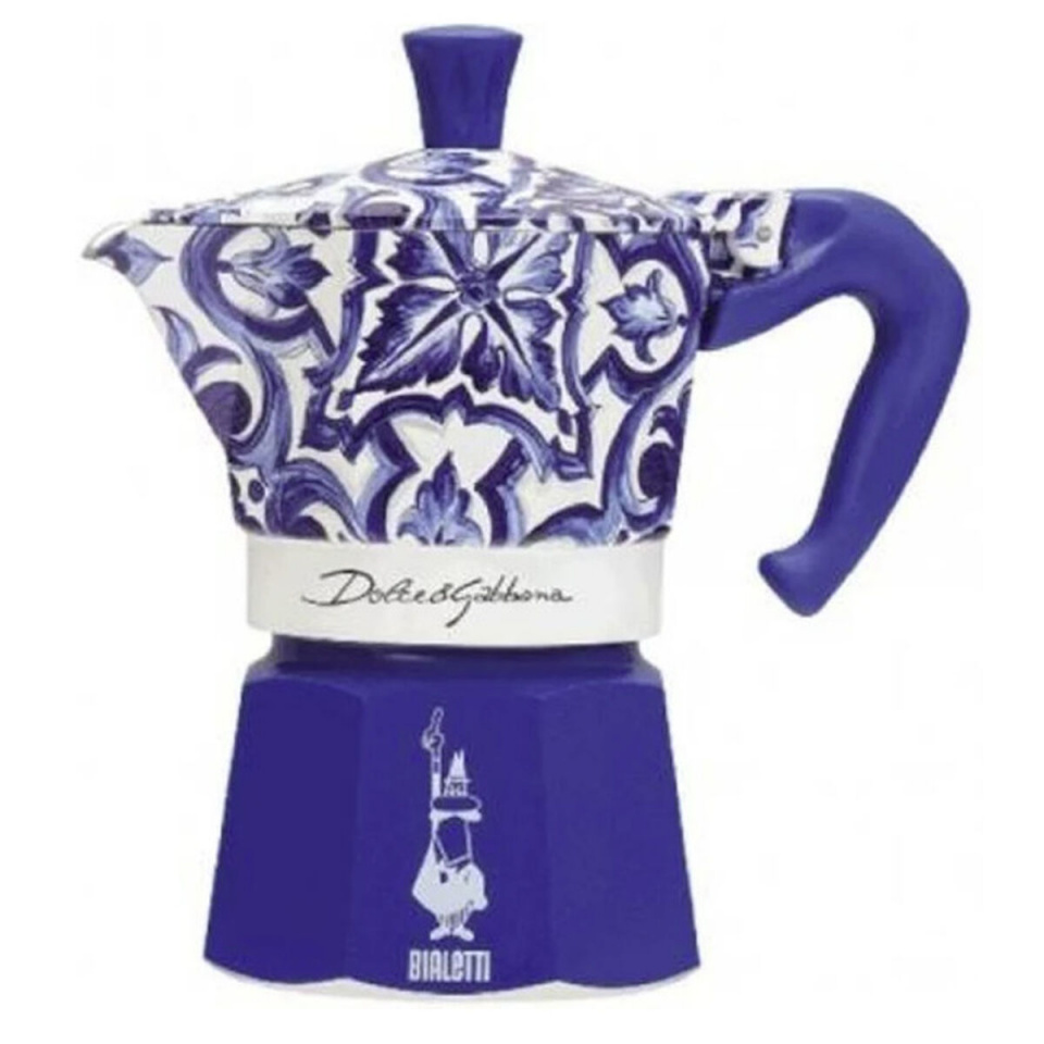 Bialetti Itaalia Kohvikann MOKA Dolce & Gabanna BLU MEDIT. 6T sinine Alumiinium 6 tassi