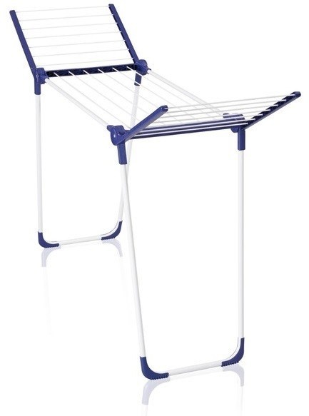 Leifheit pesukuivausrest PEGASUS 120 Solid Compact Laundry Drying Rack/Line, valge