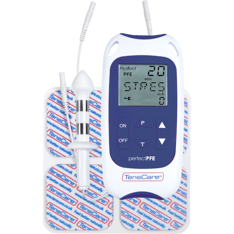 TensCare vaagnapõhjalihaste treener Perfect PFE Men Pelvic Floor Exerciser for Him, valge/sinine