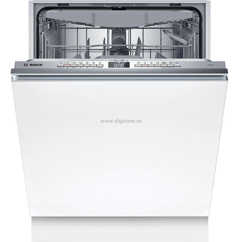 Bosch integreeritav nõudepesumasin SMV4HVX03E Built-In Dishwasher, 60cm, hõbedane