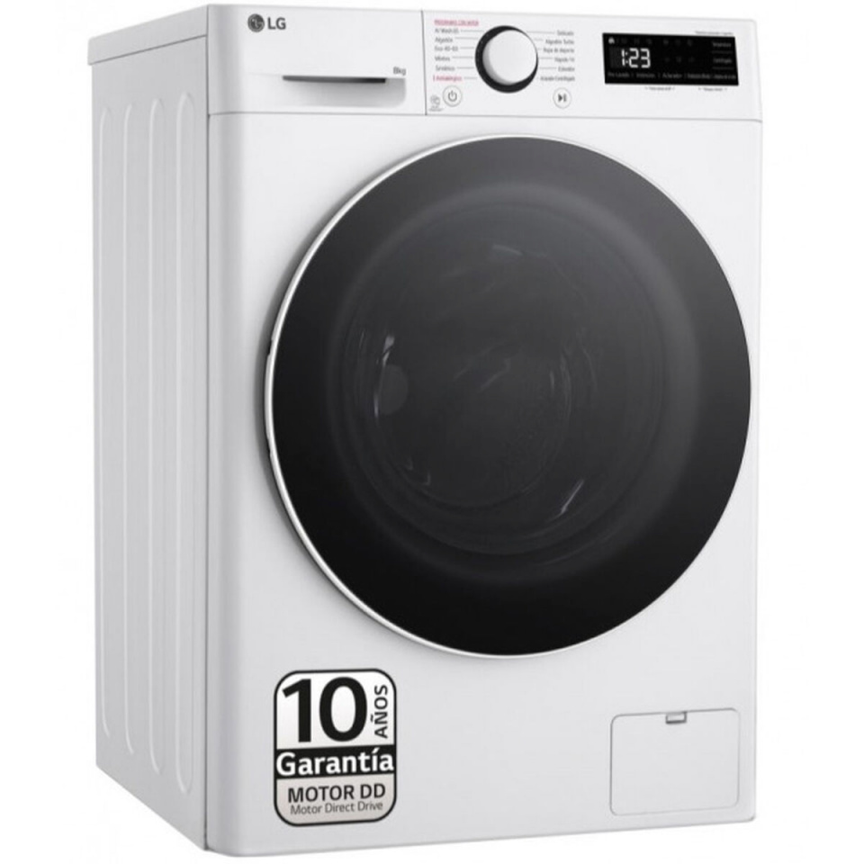 LG pesumasin F2WR5S08A0W 60cm 1200rpm 8kg