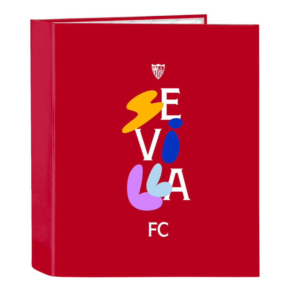 Sevilla Fútbol Club seljakott punane 27x33x6cm