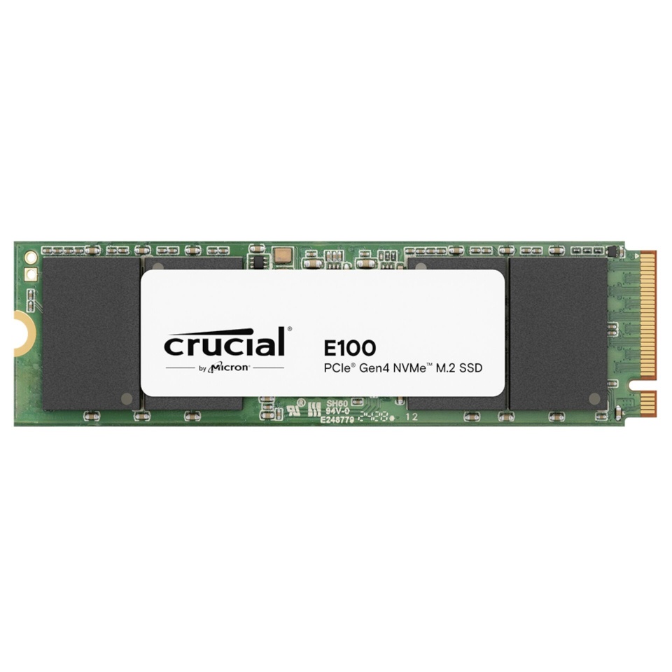 Crucial kõvaketas SSD E100 Gen4 2280 1TB NVMe PCIe M.2