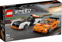 LEGO klotsid Speed Champions 76918 McLaren Solus GT & McLaren F1 LM