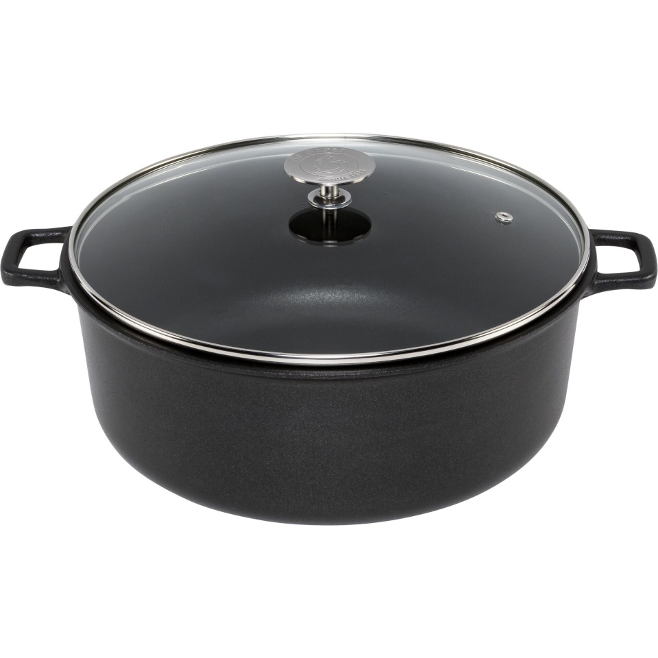 De Buyer pott Choc Extreme Saucepot with Glass Lid 24cm induction