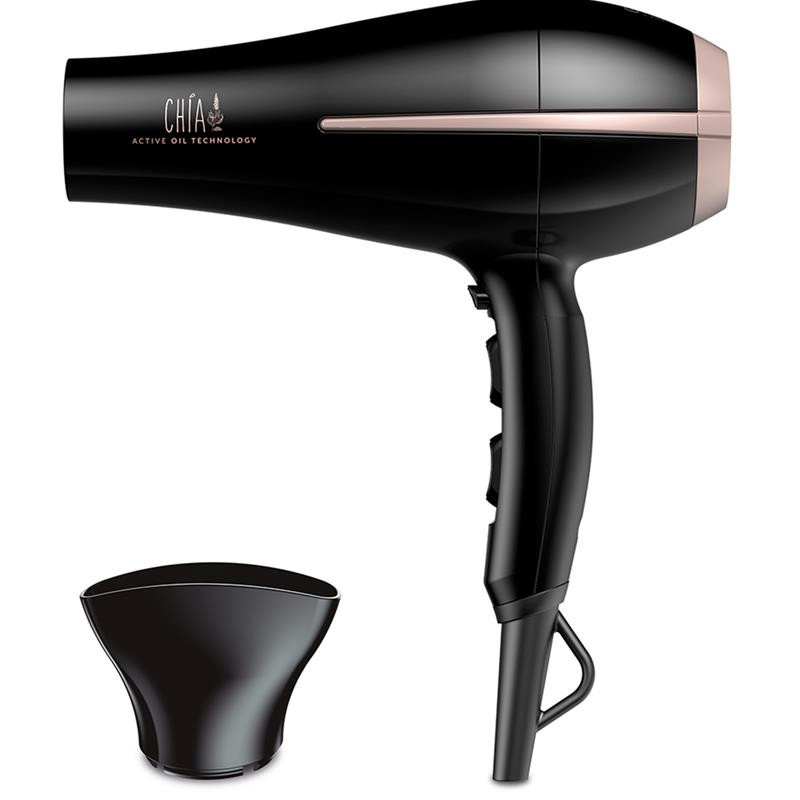 Gama föön Bora Chia, 2200W, must