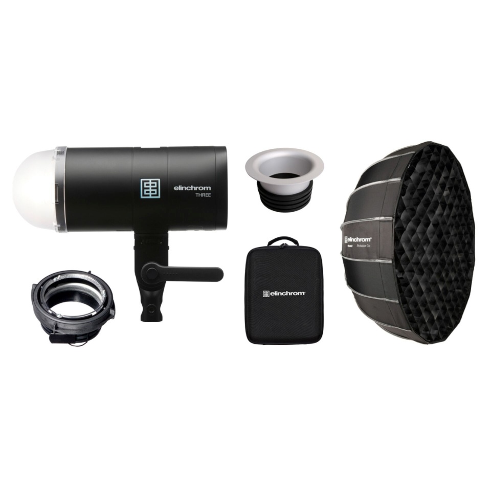 Elinchrom stuudiovälk THREE Off Camera Flash Portrait Kit